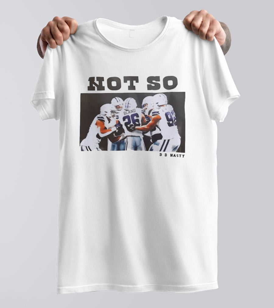 Not So Bland 26 Dallas Cowboys DCDynasty Football Team Huddle T-Shirt