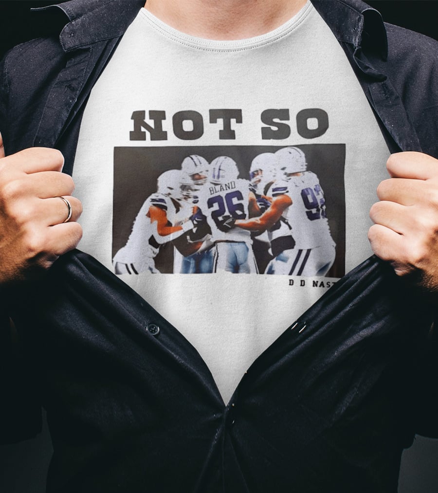 Not So Bland 26 Dallas Cowboys DCDynasty Football Team Huddle T-Shirt