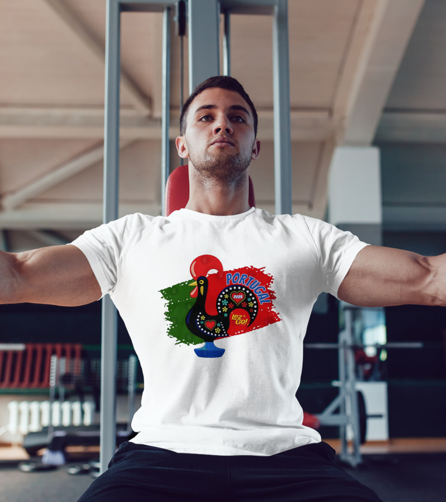 Portugal 2025 Lez Go Galo De Barcelos Rooster T-Shirt