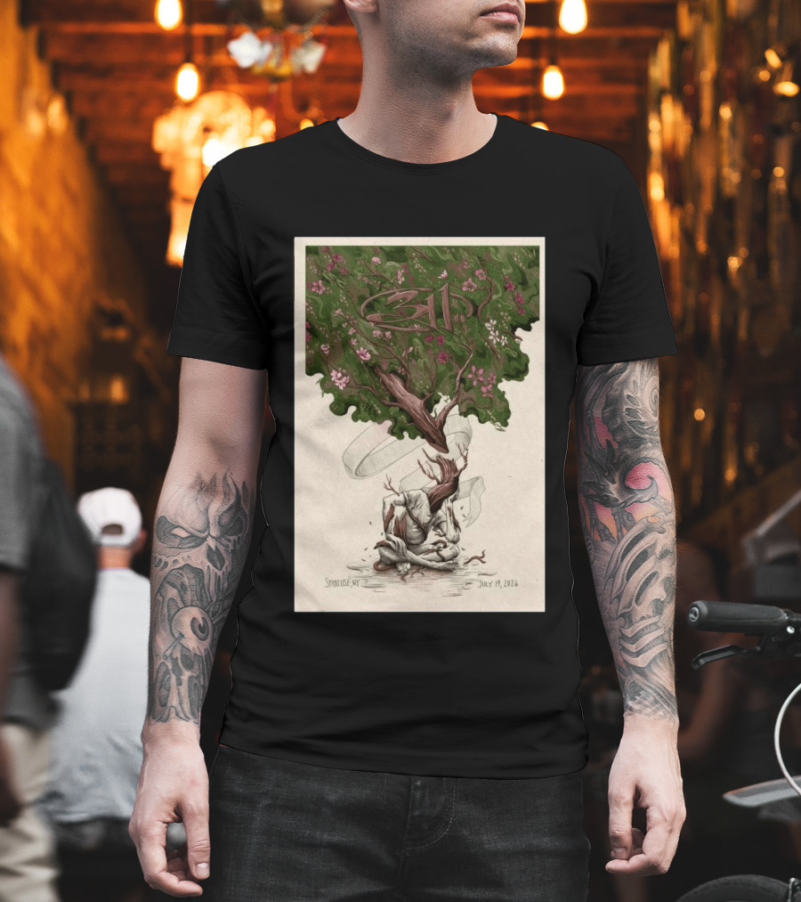 311 Syracuse NY July 19 2026 Tree And Blossoms Tour T-Shirt
