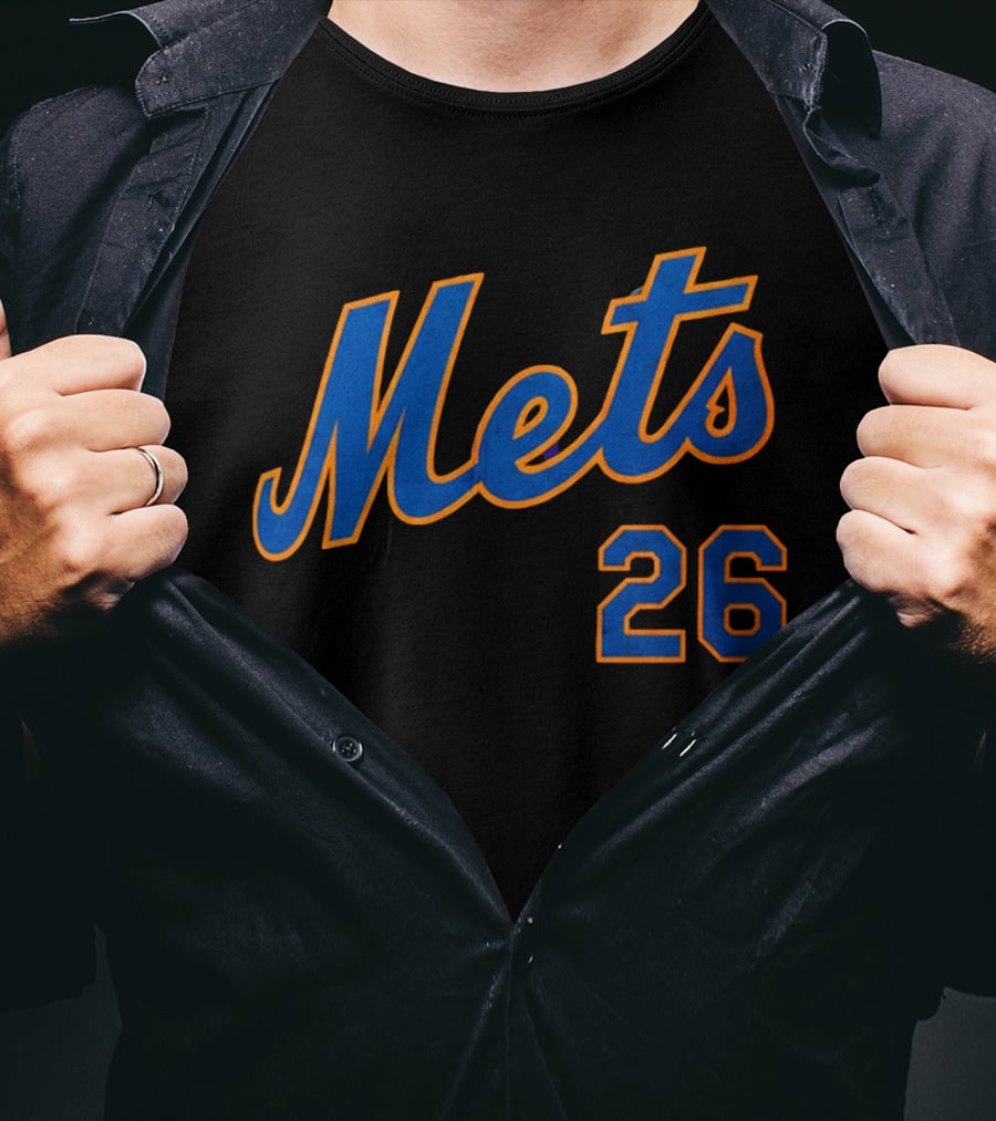Mets 2026 KPop Demon Hunters Jersey Promo Event T-Shirt