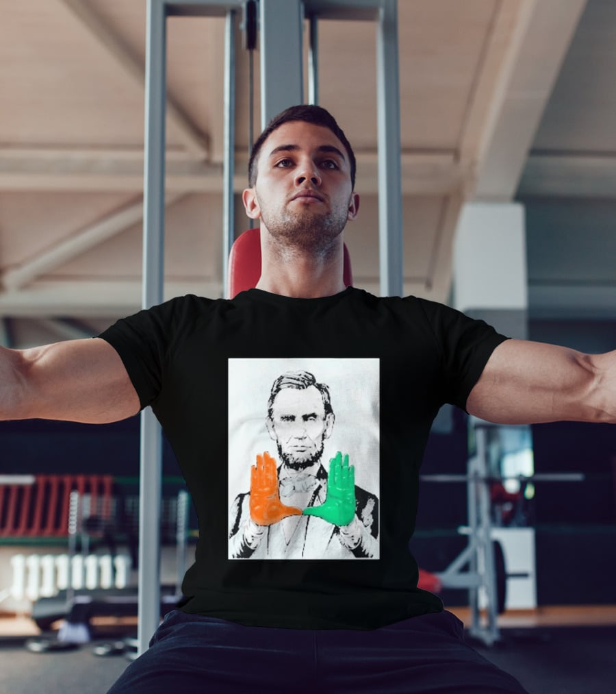 Abraham Lincoln Miami Hurricanes U Hands T-Shirt