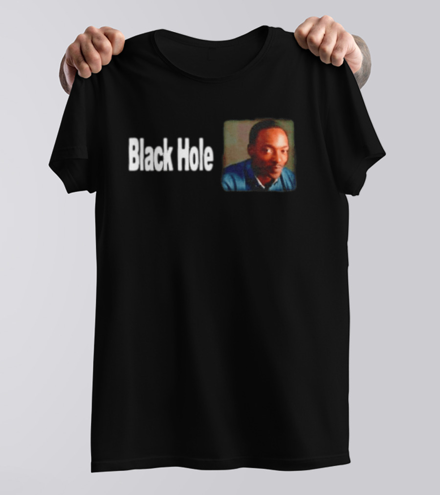 Black Hole Anthony Mackie Actor Celebrity T-Shirt