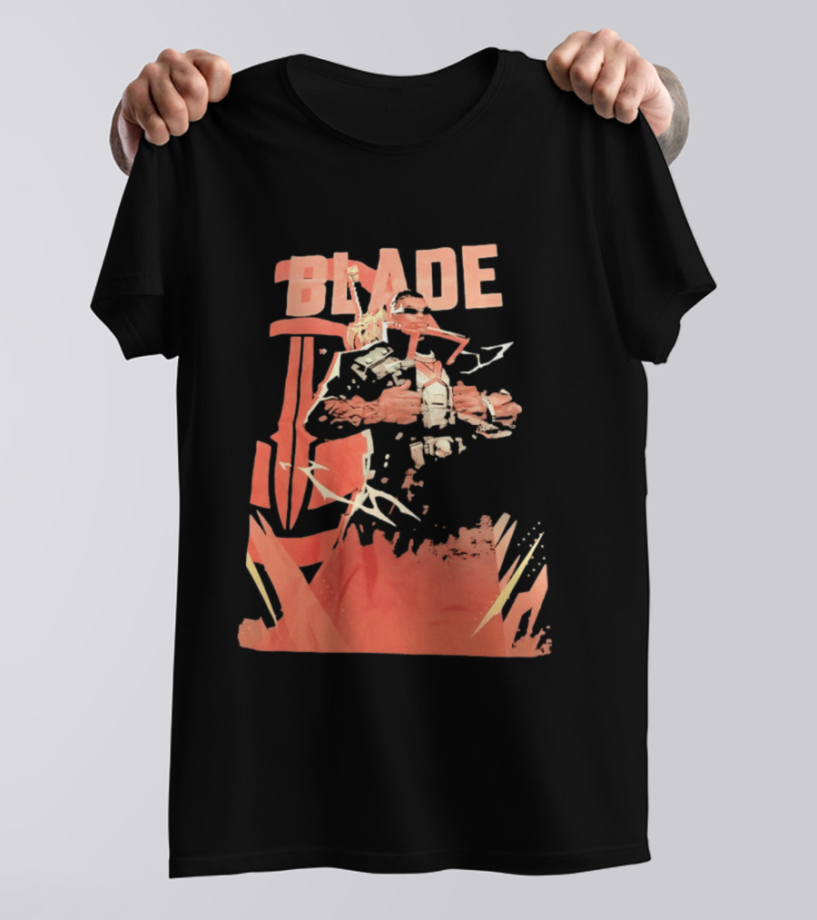 Blade Marvel Comic Vampire Hunter T-Shirt