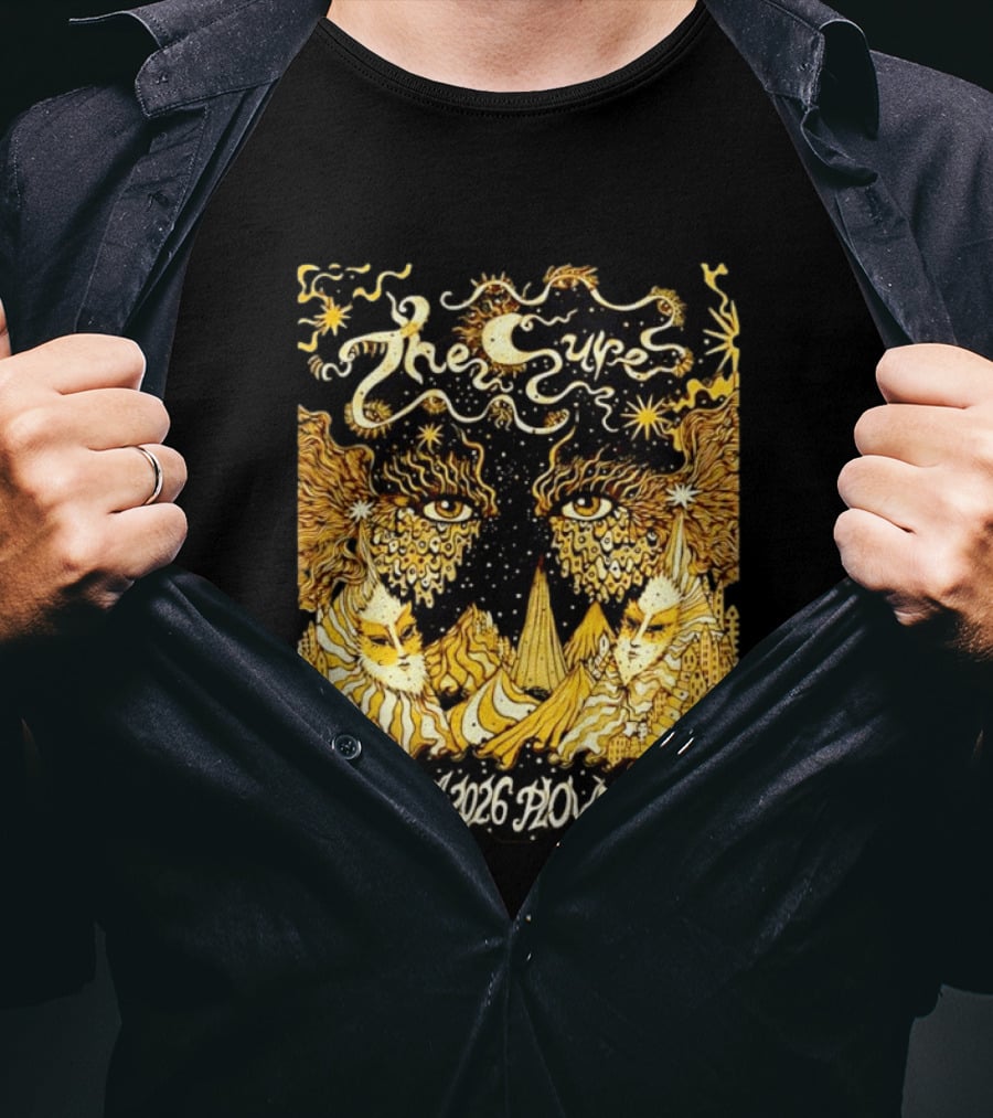 The Cure 17 July 2026 Plovdiv Concert Live Music Event T-Shirt