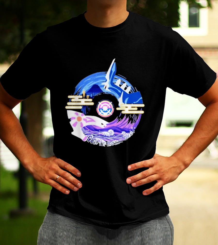 Pokémon GO Tour Sinnoh Los Angeles Kyogre And Groudon Circle T-Shirt