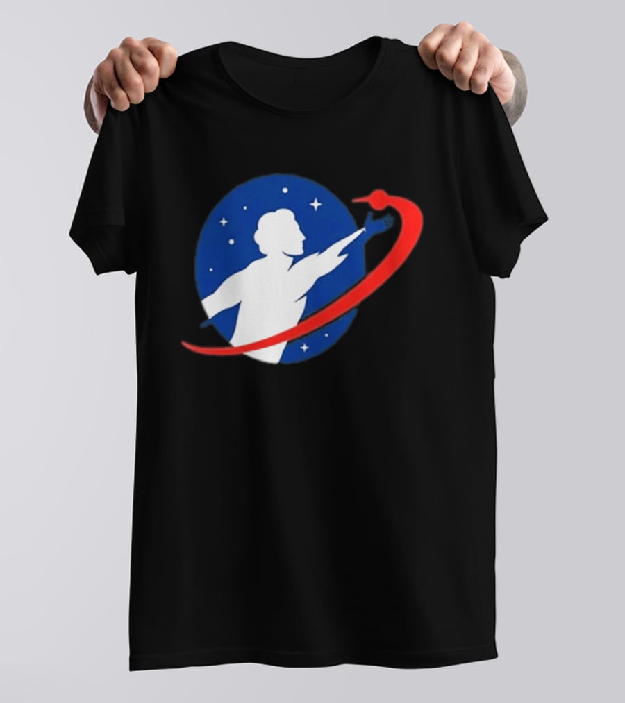 NASA Astronaut Space Exploration Promethean Action Patch T-Shirt