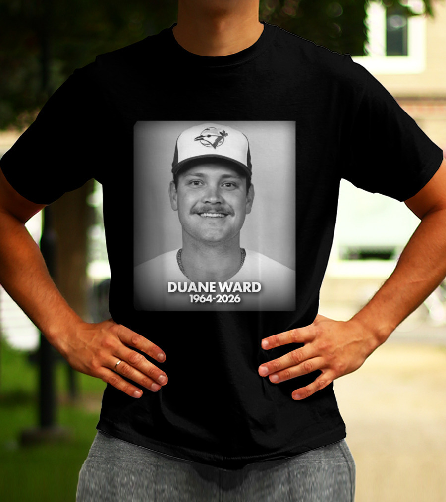 Duane Ward 1964 2026 Blue Jays Memoriam T-Shirt