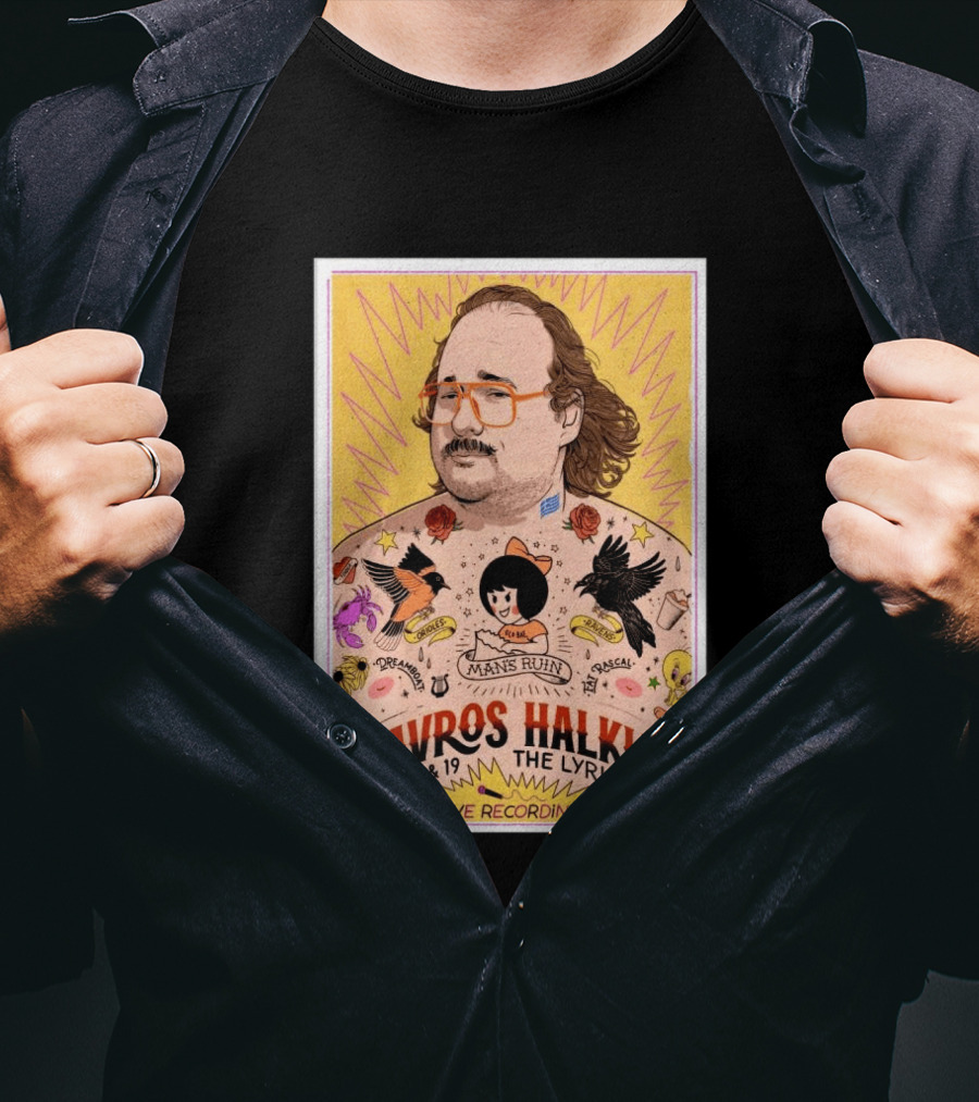 Stavros Halkias Live Recording Baltimore July 18 19 2026 The Lyric Event T-Shirt