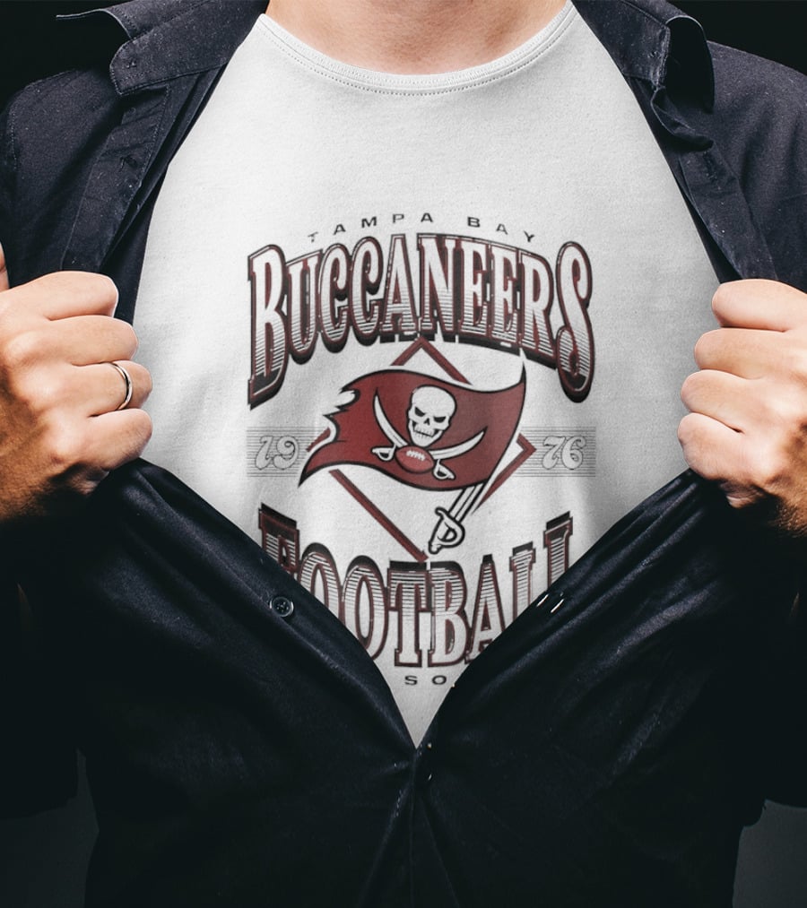 Tampa Bay Buccaneers 1976 Football NFC South T-Shirt