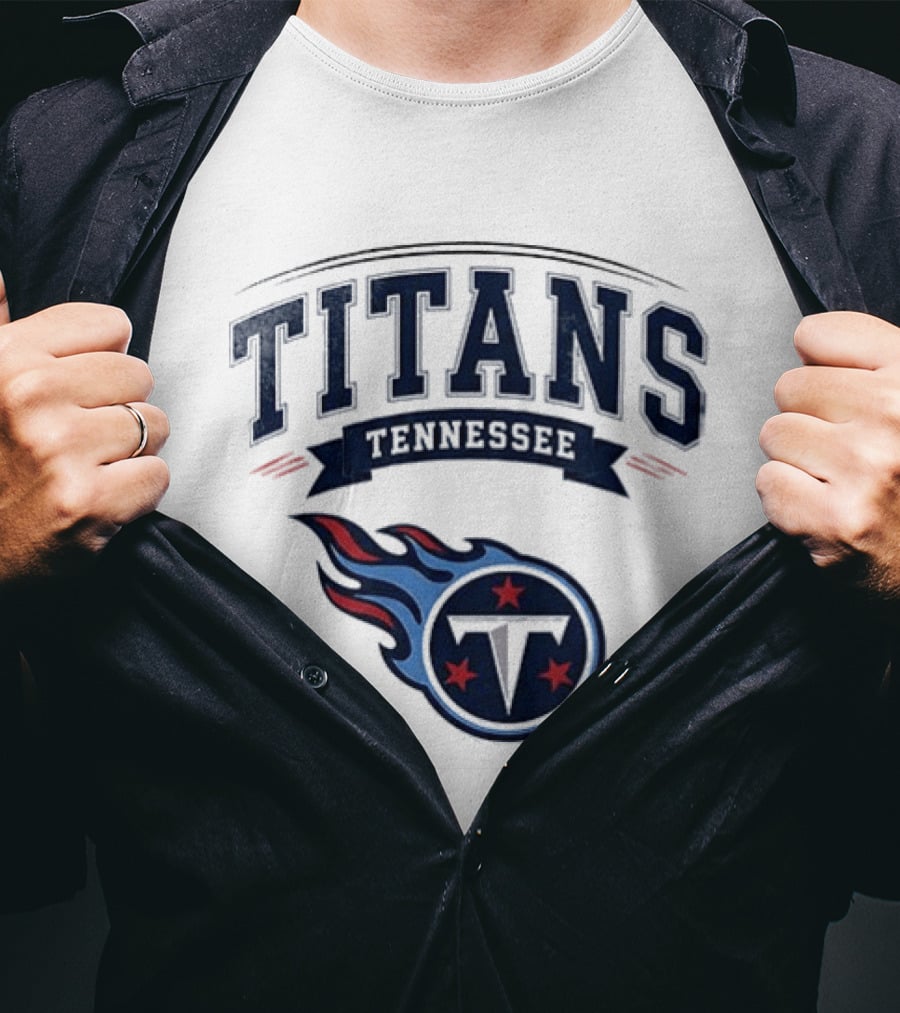 Tennessee Titans Ghostface Football Running T-Shirt