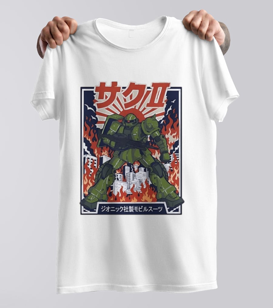 The Green Grunt MS 06 Zaku II T-Shirt