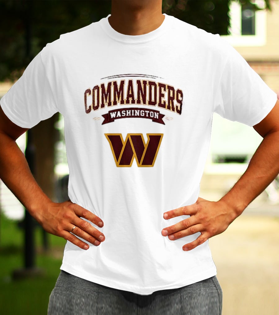 Washington Commanders Ghostface Running Football Fan Gear T-Shirt