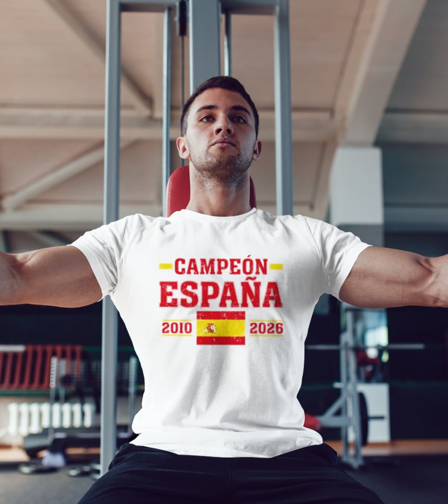 Campeón España 2010 2026 Spanish Flag T-Shirt