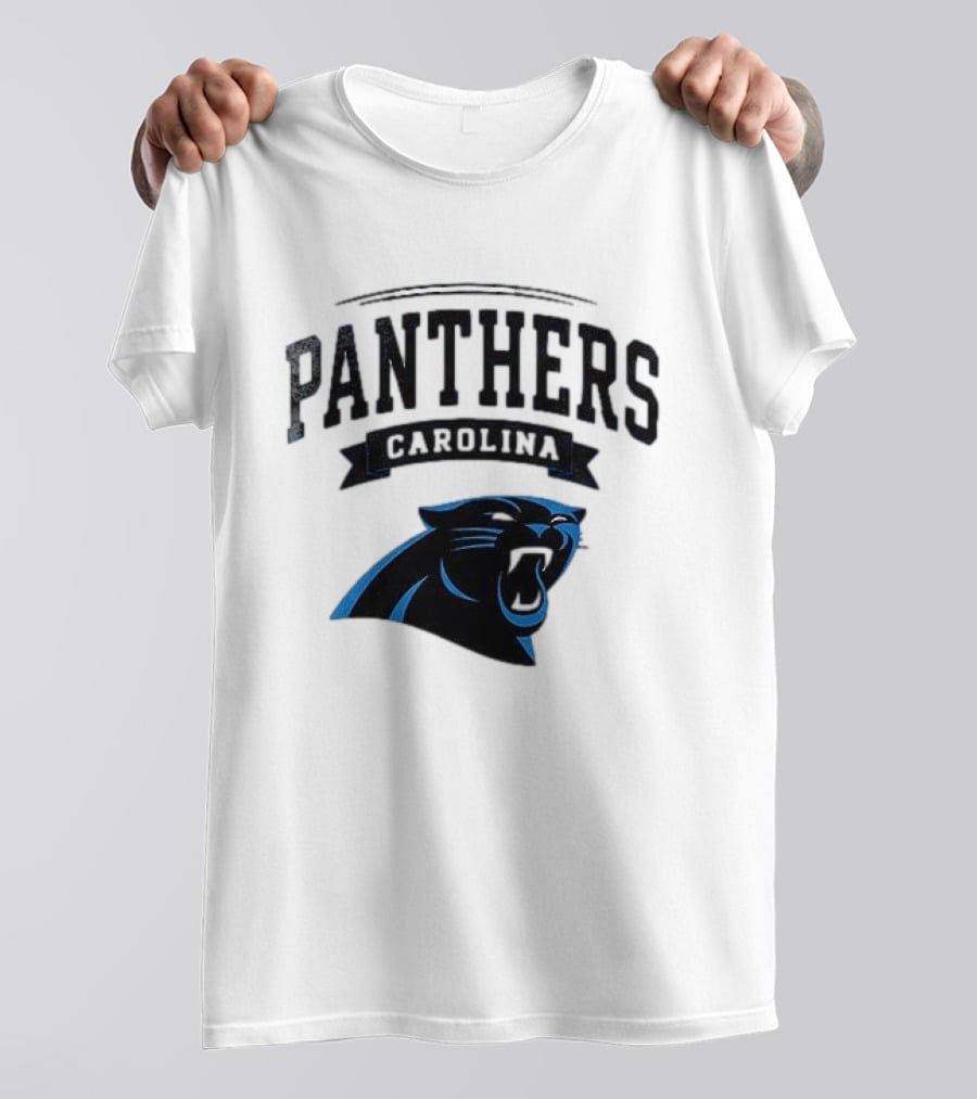 Carolina Panthers Ghostface Crossover Football Collaboration T-Shirt
