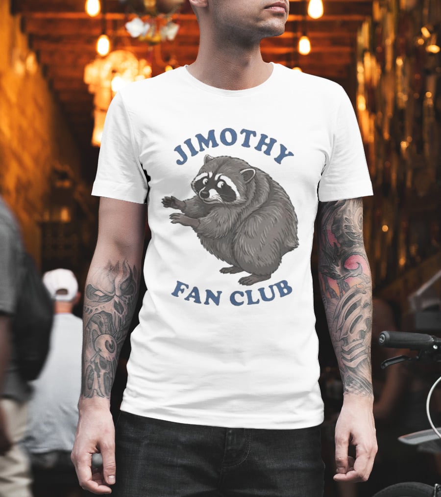 Jimothy Raccoon Fan Club T-Shirt