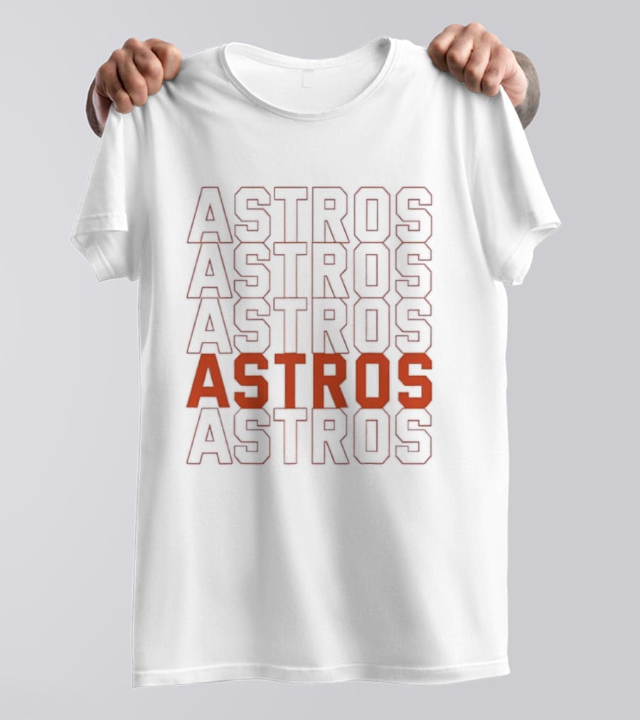Houston Astros Repeated T-Shirt