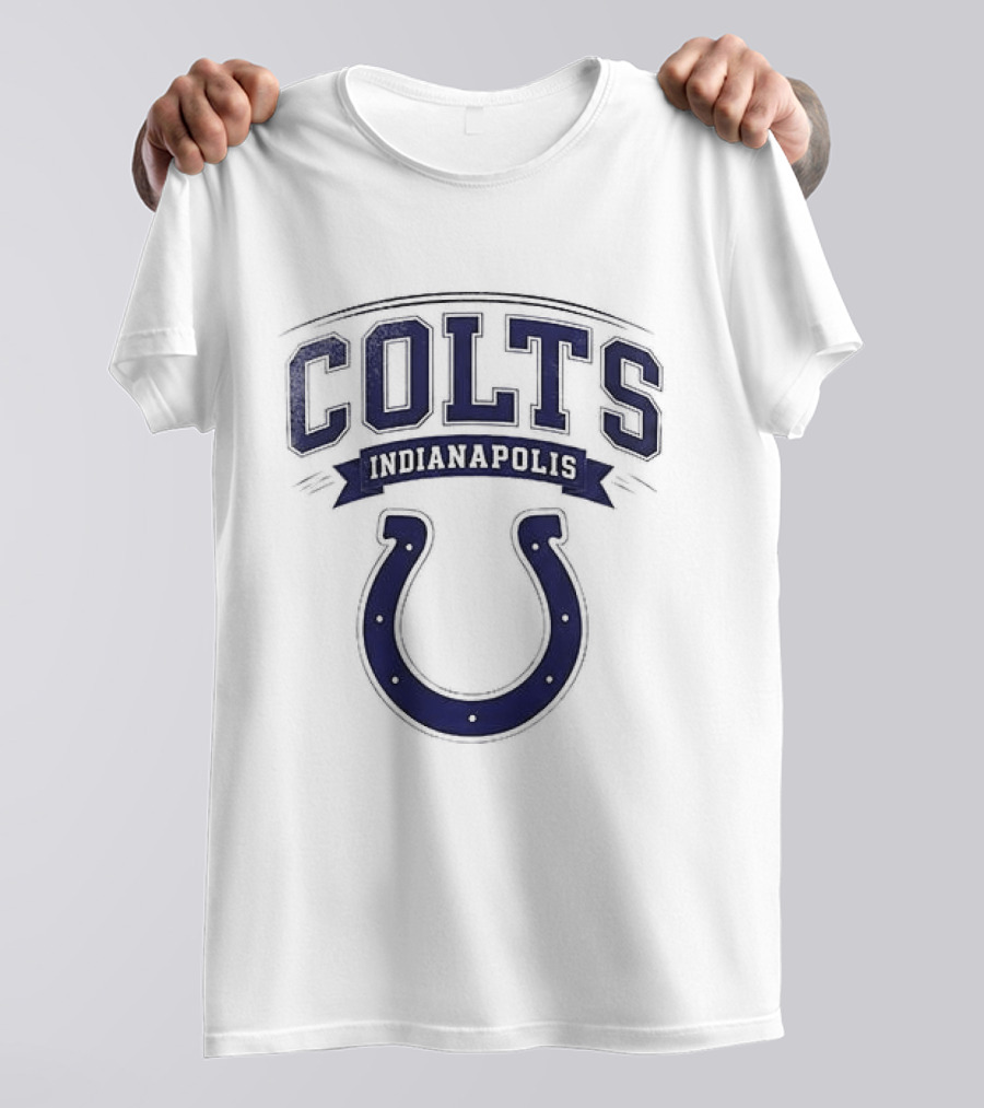 Indianapolis Colts Ghostface Running Football Collaboration T-Shirt