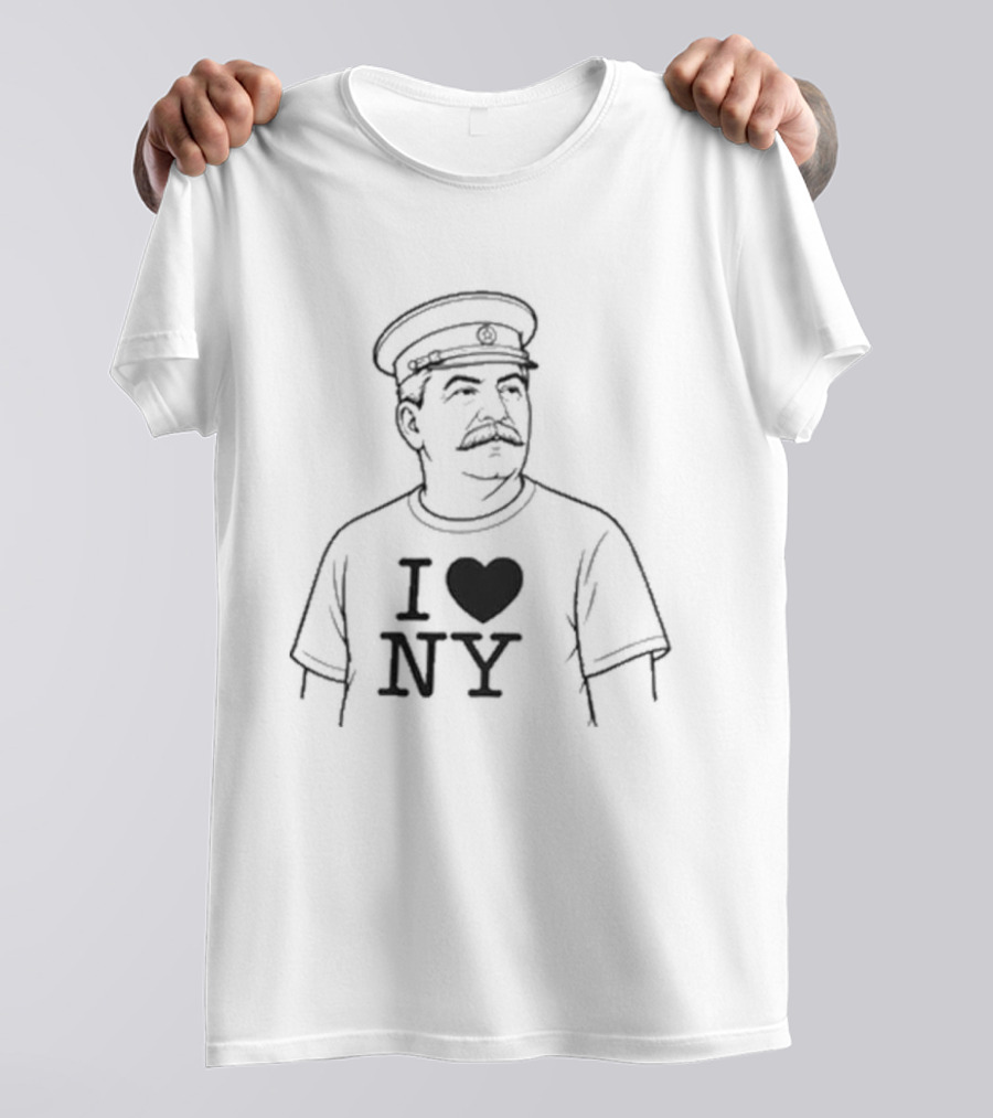 Iosif Vissarionovich Stalin I Heart NY T-Shirt
