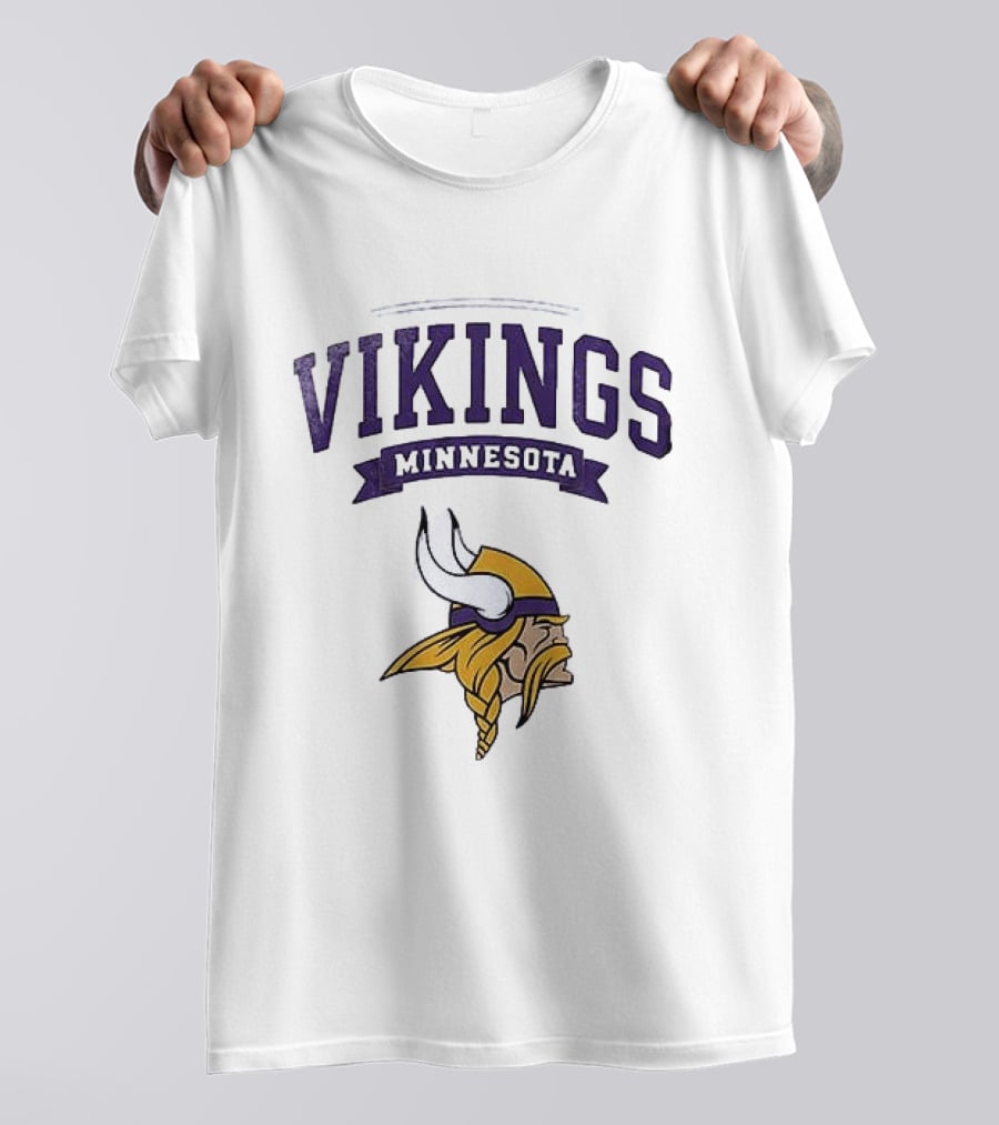 Minnesota Vikings Ghostface Running Football Vikings T-Shirt