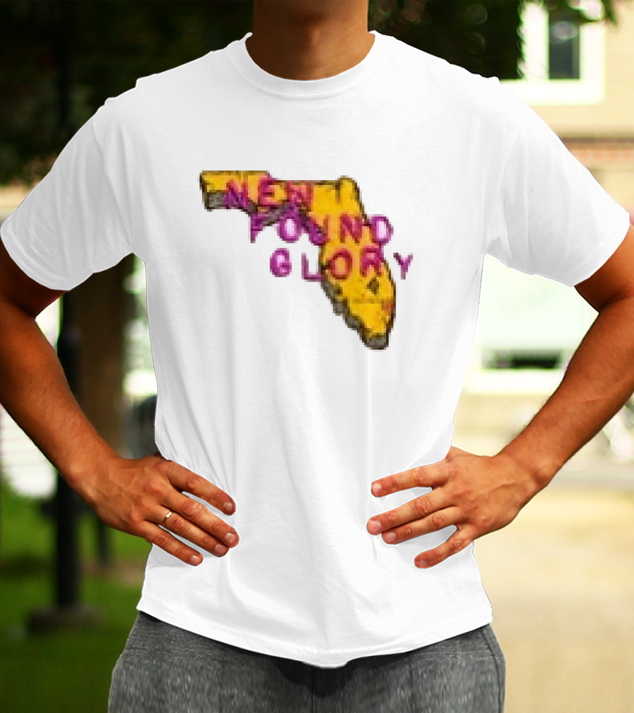 New Found Glory Florida Map You've Gotta Try Do What It Takes To Give Yourself A Break T-Shirt