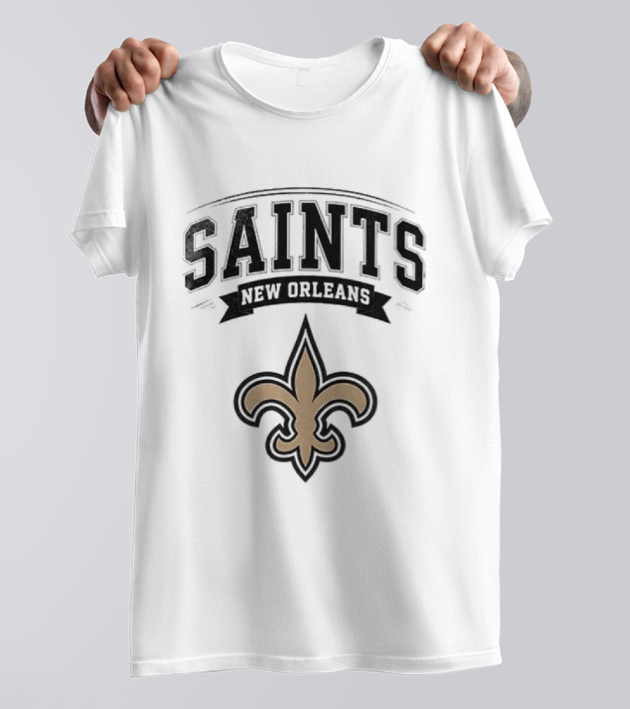 New Orleans Saints Ghostface Running Football Collaboration T-Shirt