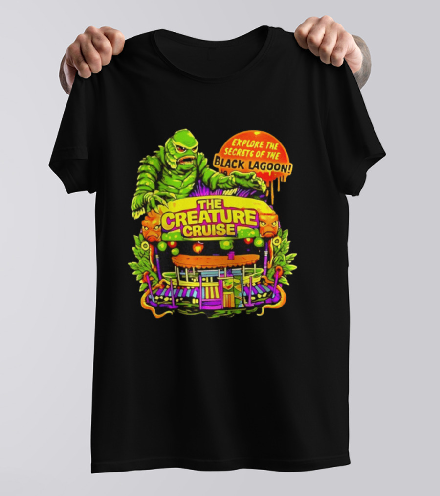 Explore The Secrets Of The Black Lagoon The Creature Cruise Adventure T-Shirt