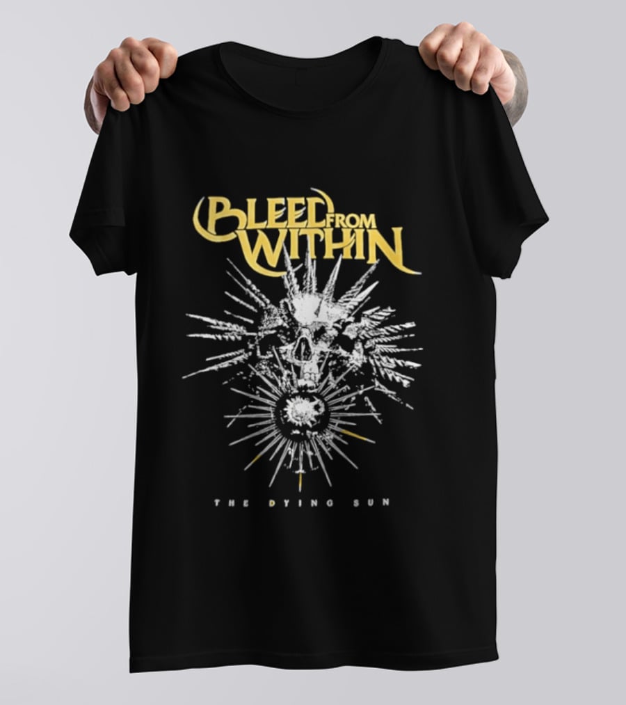 Bleed From Within The Dying Sun Burst T-Shirt