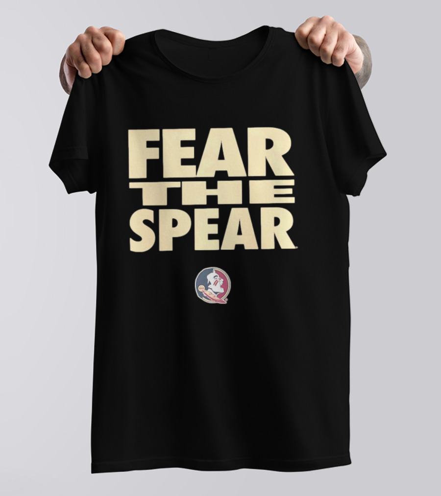 Florida State Seminoles Fear The Spear 2026 Featured Bold Text With Iconic Team T-Shirt