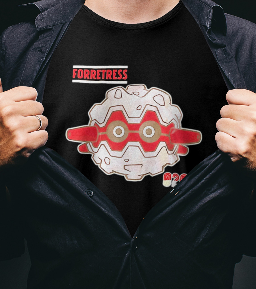 Forretress 205 Pokémon Pokedex T-Shirt