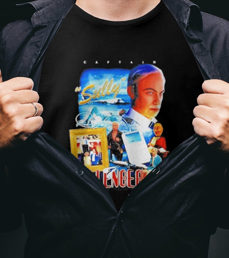 Captain Sully Sullenberger Miracle On The Hudson Sully Sullenberger T-Shirt