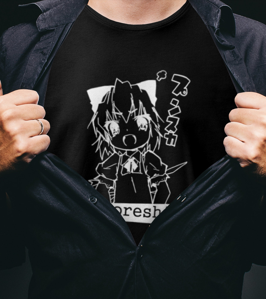 Goreshit Breakcore Electronic Anime Girl Japanese T-Shirt