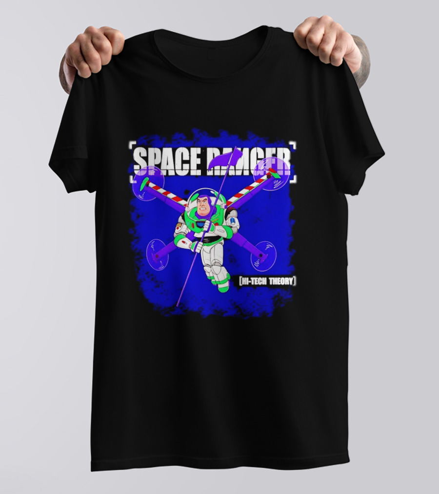 Space Ranger Hi Tech Theory Buzz Lightyear Toy Story T-Shirt