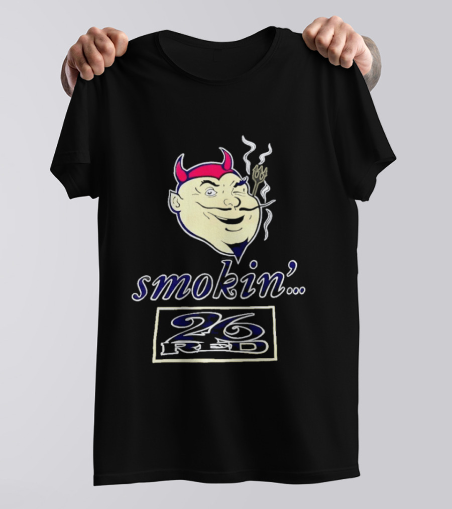 Devil Smokin' 26 Red T-Shirt