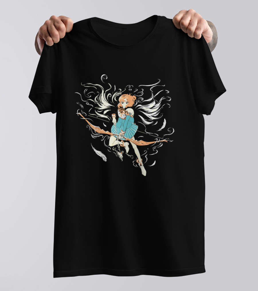 Magic Wind Knight Fuu Hououji Magic Knight Rayearth Anime Manga Series T-Shirt