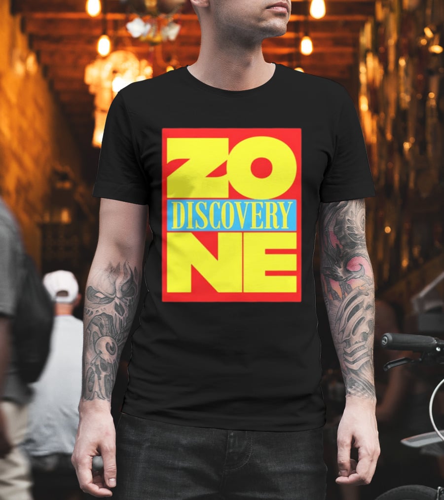 Discovery Zone 90s Arcade Indoor Playground Retro Nostalgia T-Shirt
