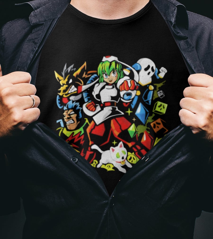 Marina Mischief Makers N64 Retro Game Characters T-Shirt