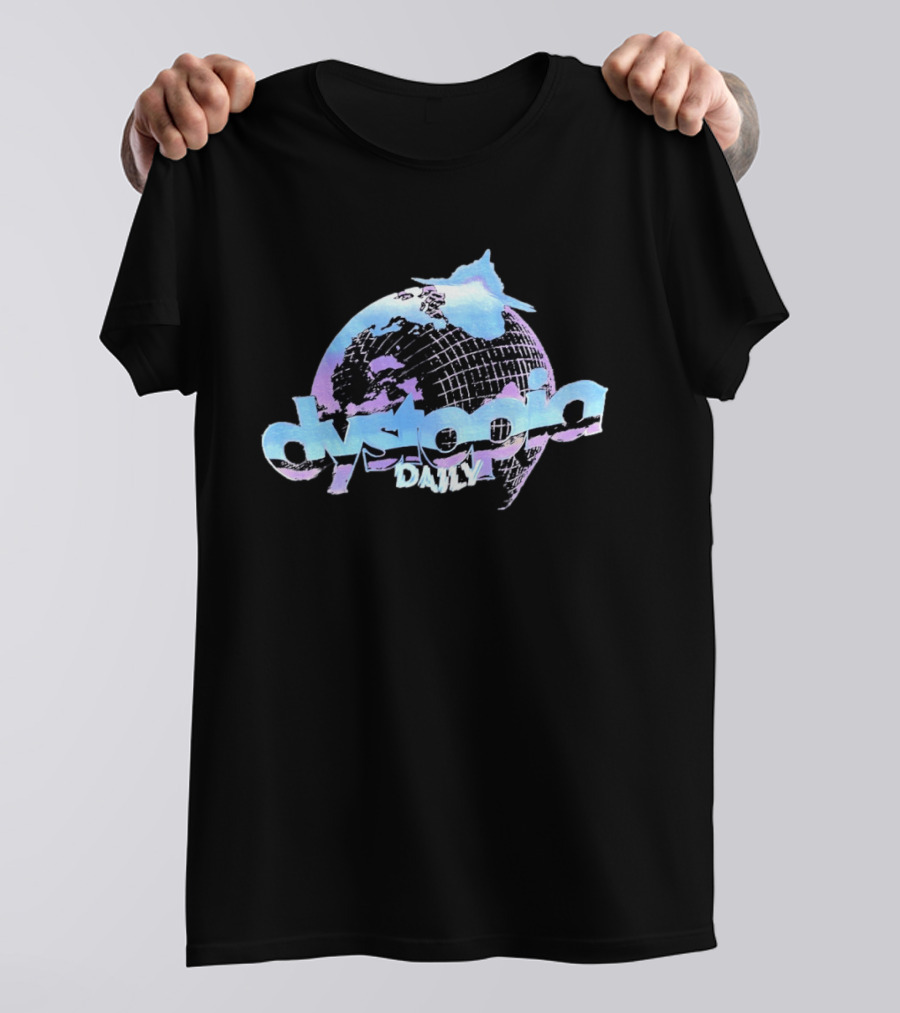Dystopia Daily Globe Earth Apocalyptic T-Shirt