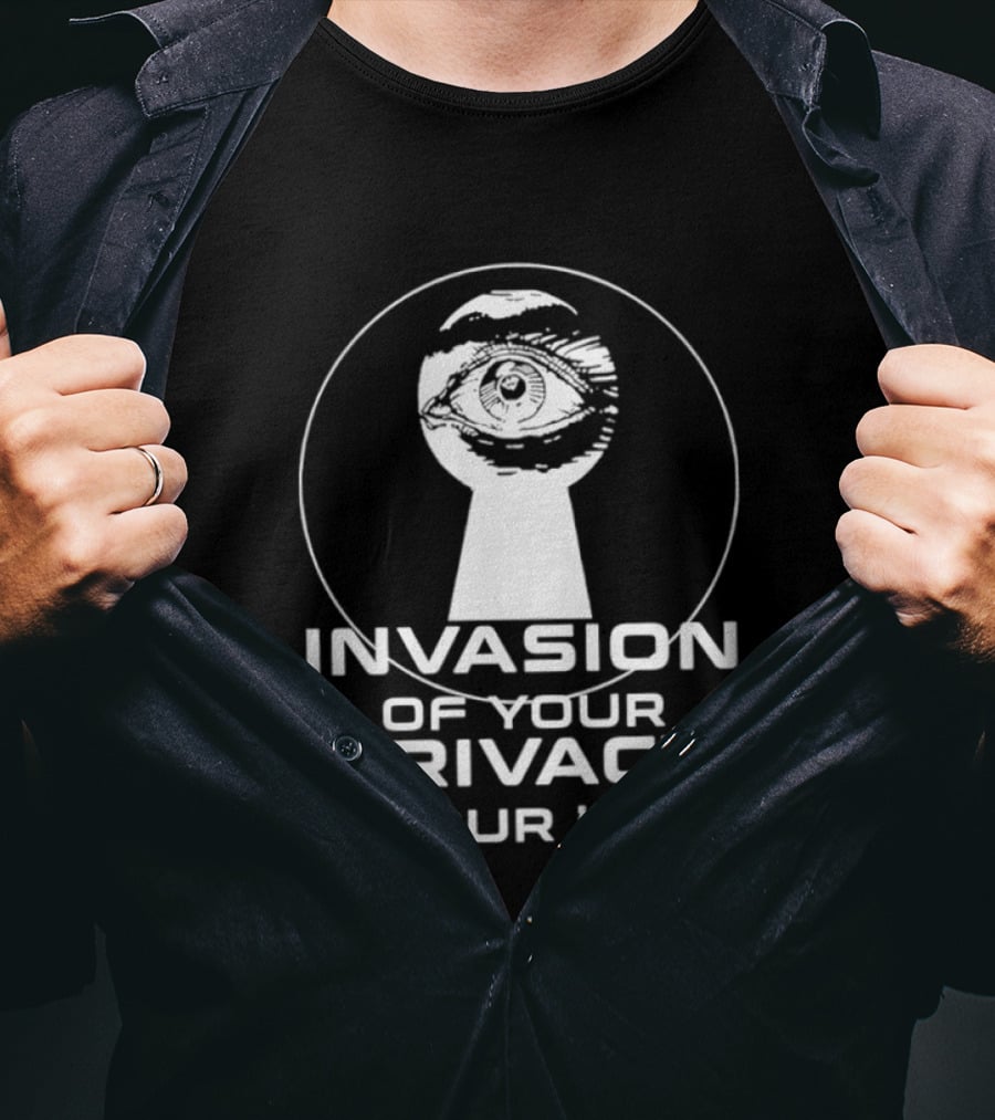 Invasion Of Your Privacy Tour '85 Keyhole T-Shirt
