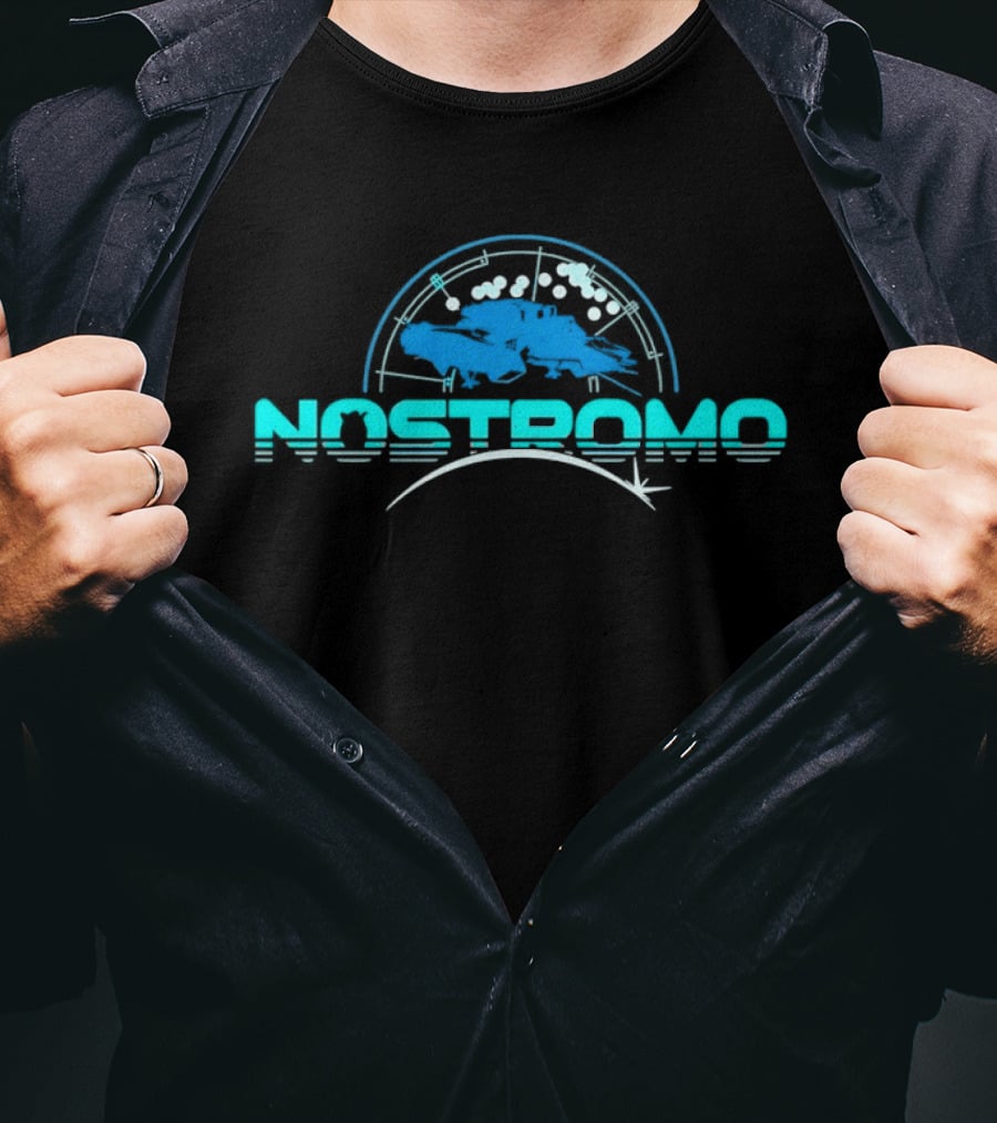 Nostromo Alien Sci Fi Weyland Yutani Spaceship T-Shirt