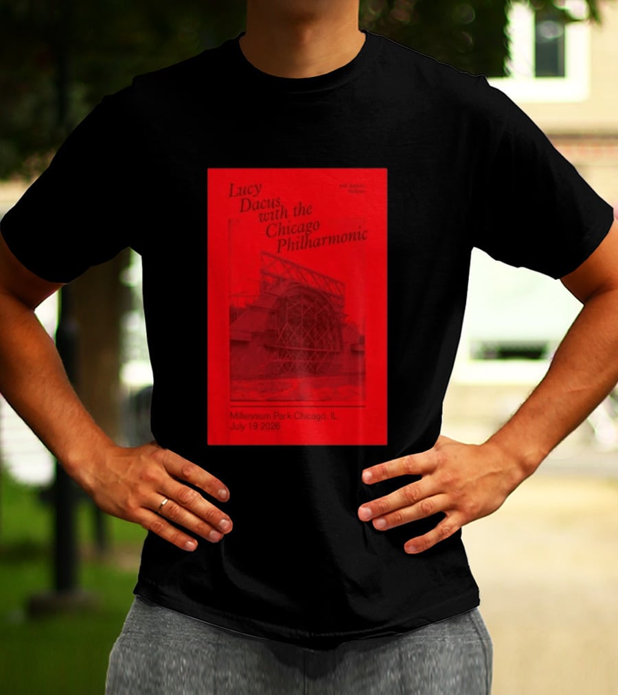 Lucy Dacus With The Chicago Philharmonic Millennium Park Chicago July 19 2026 T-Shirt