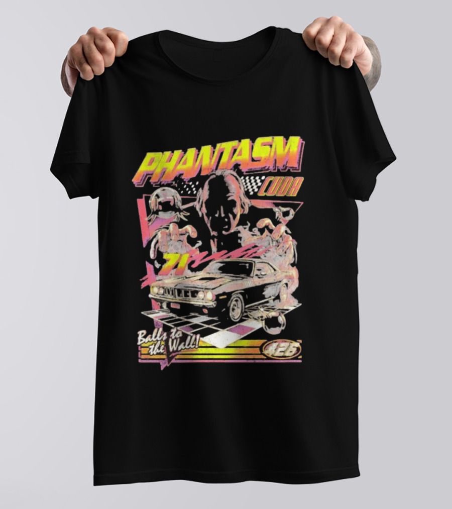 Phantasm Cuda 71 Balls To The Wall 426 Racing T-Shirt