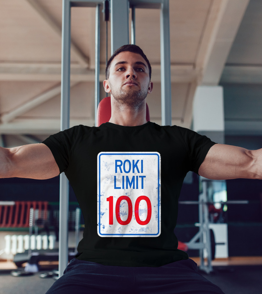 Roki Sasaki Speed Limit 100 Dodgers T-Shirt
