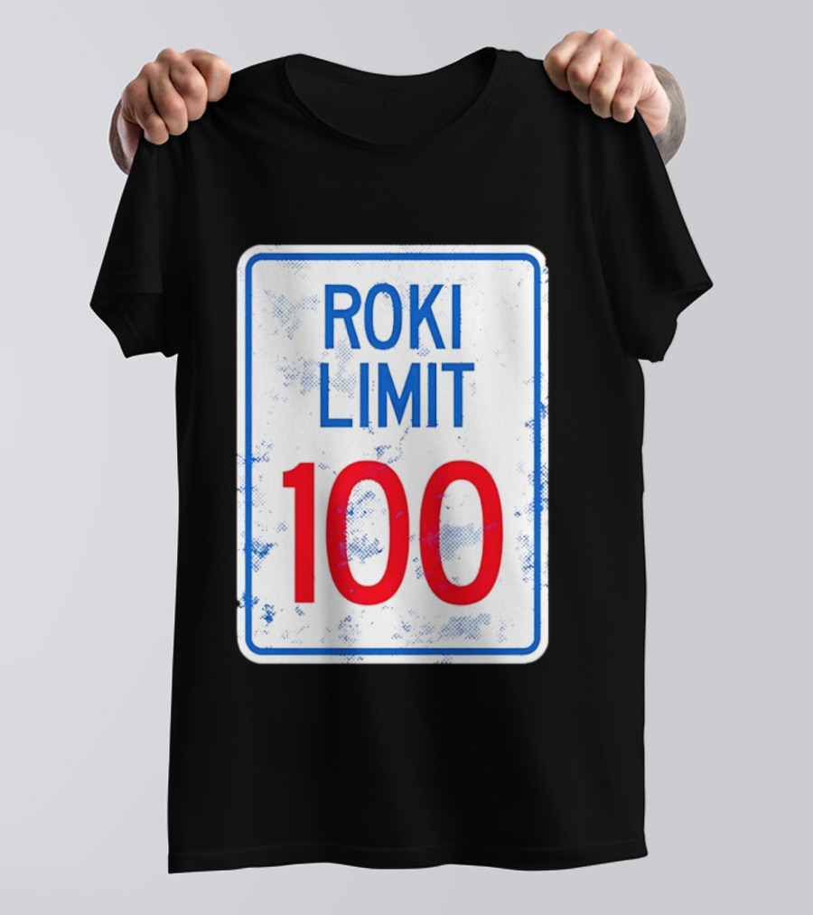 Roki Sasaki Speed Limit 100 Dodgers T-Shirt