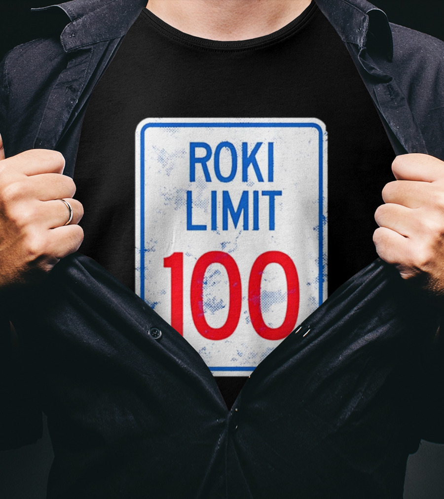 Roki Sasaki Speed Limit 100 Dodgers T-Shirt