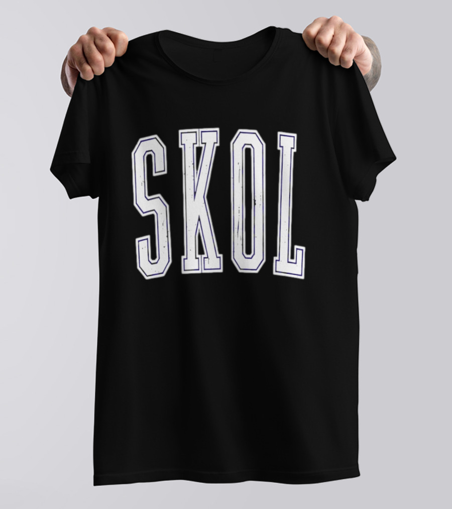 Skol Minnesota Vikings Football Fan T-Shirt