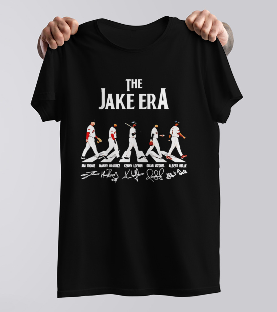 The Jake Era Cleveland Indians Legends Thome Ramirez Lofton Vizquel Belle T-Shirt