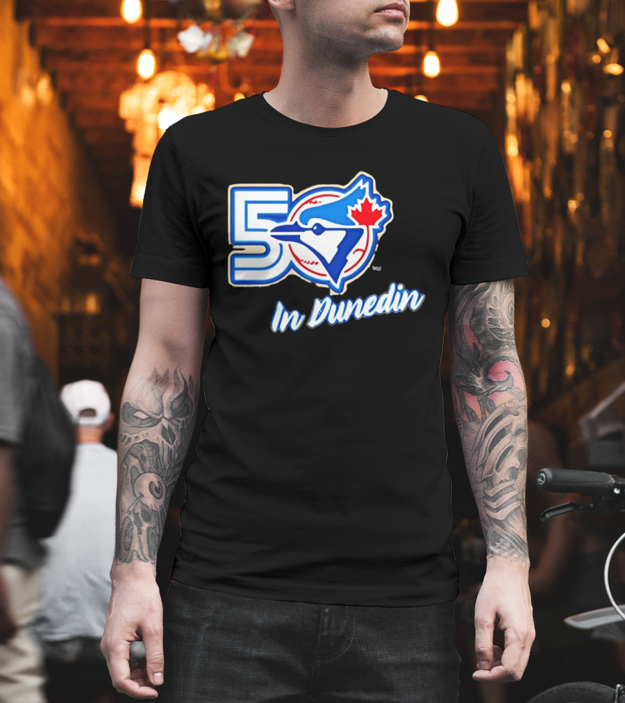 Toronto Blue Jays 50 Years In Dunedin MLB Anniversary Celebration T-Shirt