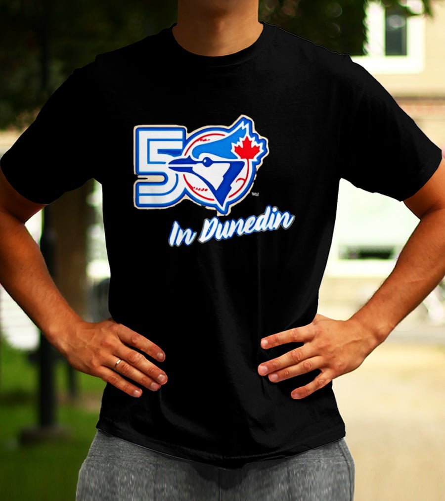 Toronto Blue Jays 50 Years In Dunedin MLB Anniversary Celebration T-Shirt