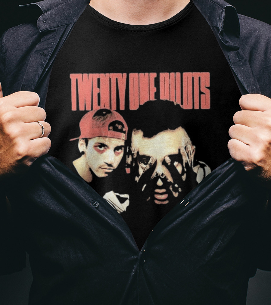 Twenty One Pilots Blurryface Anniversary Art Redʌctdif Ensemble T-Shirt